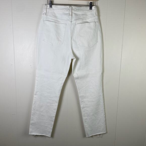 Madewell The Perfect Vintage Jean Tile White Raw Hem Edition‎ Size 29 - Picture 2 of 8